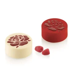 Moule silicone portion Valentine x6 - Silikomart Professional