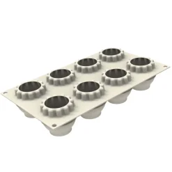 Moule silicone portion x8 Méduse 5,8cm - Silikomart