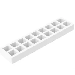 Moule Silicone 18 Pyramides 3,2 x 3,2 x H 3,2 cm - Silikomart