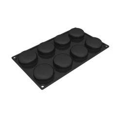 Moule silicone Round x8 - Pavoni Italia