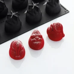 Moule silicone Santa Père Noël x12 - Pavoni
