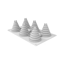 Moule silicone Sapin de Noël x6 - Silikomart