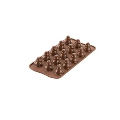 Moule silicone sapin Noël 3D x15 - Silikomart