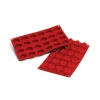Moule Silicone 24 Savarins Ovales 4,4 x 3,2 cm - Silikomart