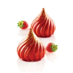 Moule silicone Sphères Torsadées Russian Tale (x5) 125ml - Silikomart Professional