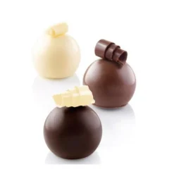 Moule silicone sphère Truffes x15- Ø 3,2 cm - Silikomart