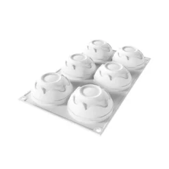 Moule silicone Splash 110 ml x6 - Silikomart Professional