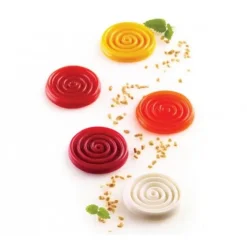 Moule silicone Tourbillon x15 - Silikomart