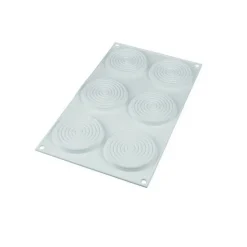 Moule silicone Tourbillon x6 - Silikomart