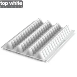 Moule silicone triangle Flex Trilogy x4 - Silikomart