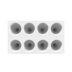 Moule silicone Vega 90 x8 - Silikomart Professional