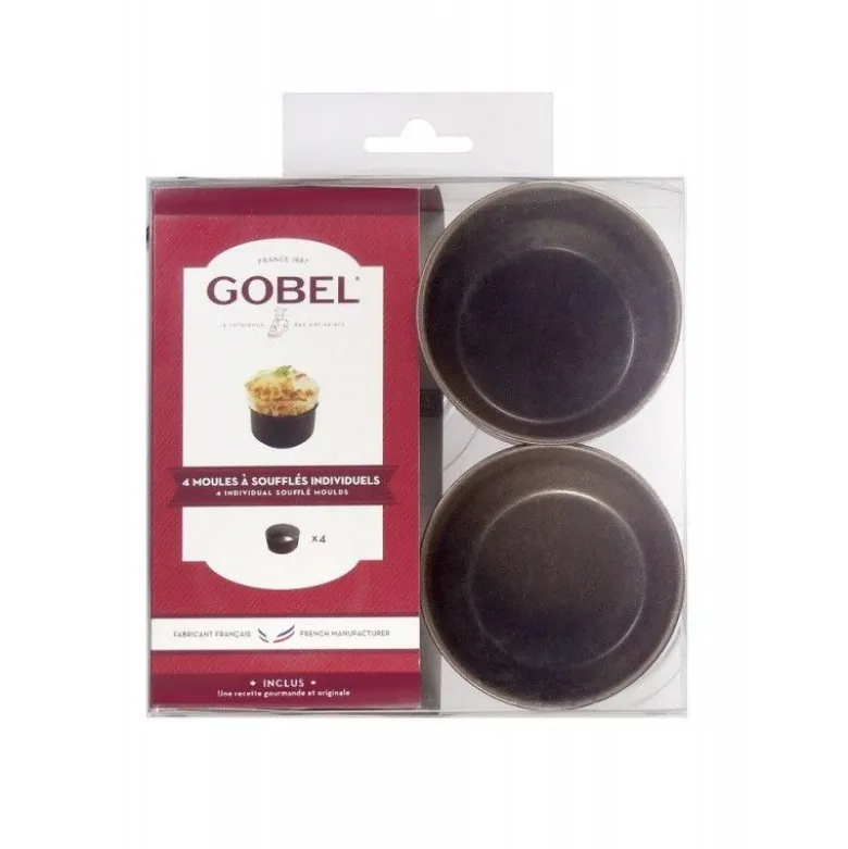 Moule à soufflé 8 cm (x4) - Gobel