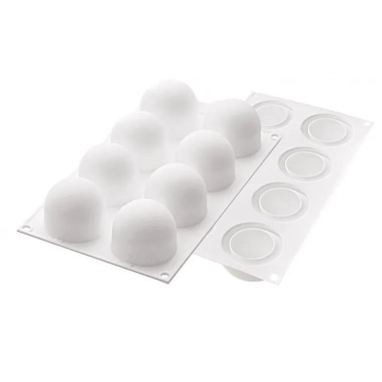 Moule sphère Truffes x8 - Ø 5,2 cm - Silikomart
