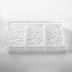 Moule Tablette Chocolat Bouquet de Fleurs 15,4 x 7,7 cm (x3) - Pavoni