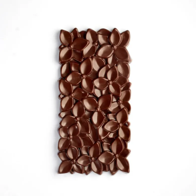 Moule Tablette Chocolat Bouquet de Fleurs 15,4 x 7,7 cm (x3) - Pavoni