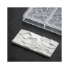 Moule Tablette Chocolat Crush 15,5 x 7,7 cm x H 1 cm (x3) - Pavoni