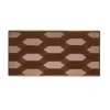 Moule Tablette Chocolat Hexa Vallée 15,4 x 7,7 x H 1 cm (x3) - Pavoni