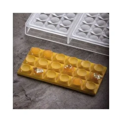 Moule tablette de chocolat Carreaux - Pavoni Italia
