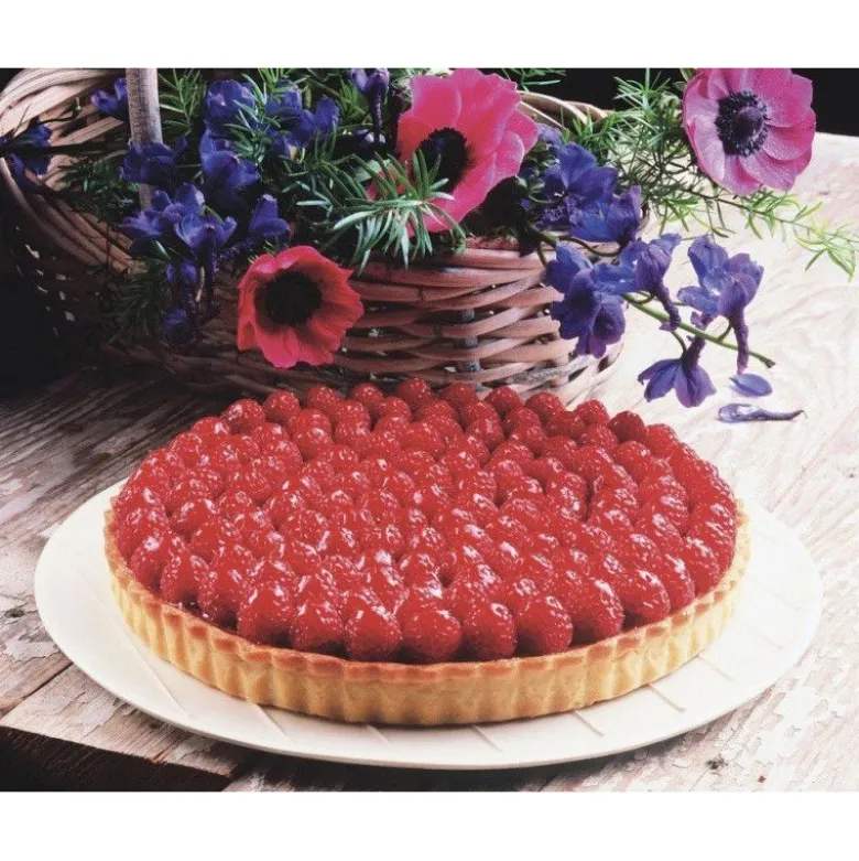 Moule à tarte en acier perforé 24 cm - Gobel