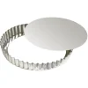 Moule à tarte en fer blanc avec fond amovible 20 cm – Gobel