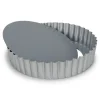 Moule à tarte fond amovible bords hauts 20cm - Patisse