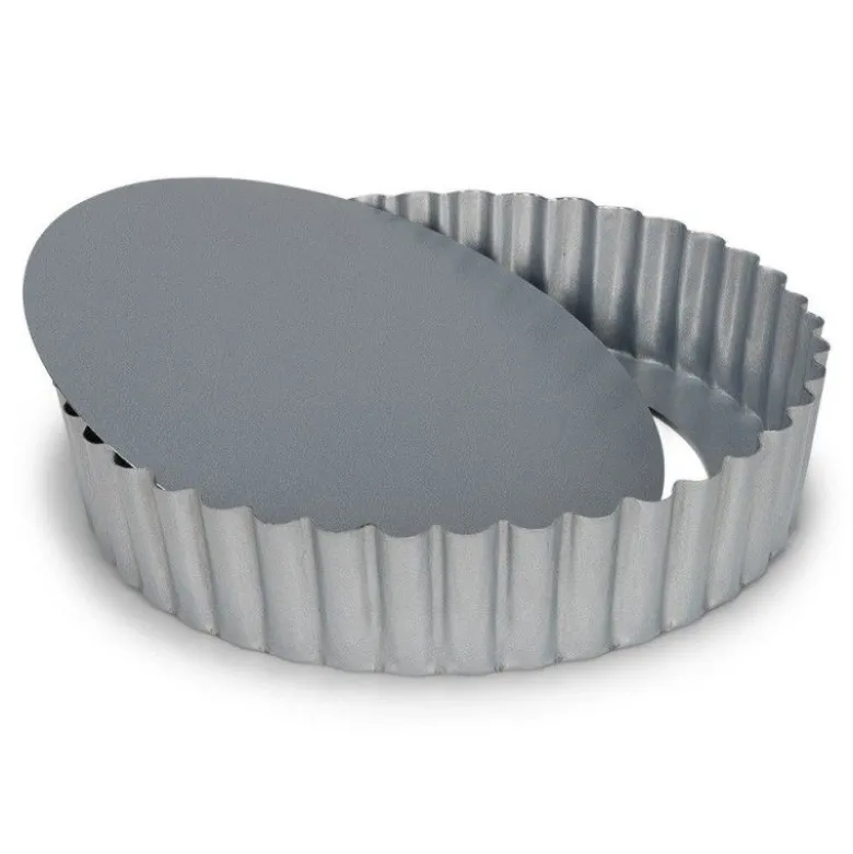 Moule à tarte fond amovible bords hauts 20cm - Patisse