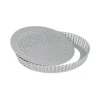 Moule à tarte perforé 28cm fond amovible - Patisse