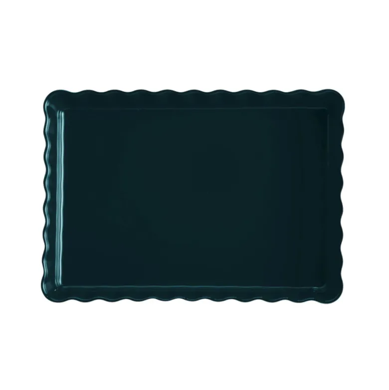 Moule à Tarte Rectangulaire en Céramique 33,5 x 24 cm Belle-Île - Emile Henry