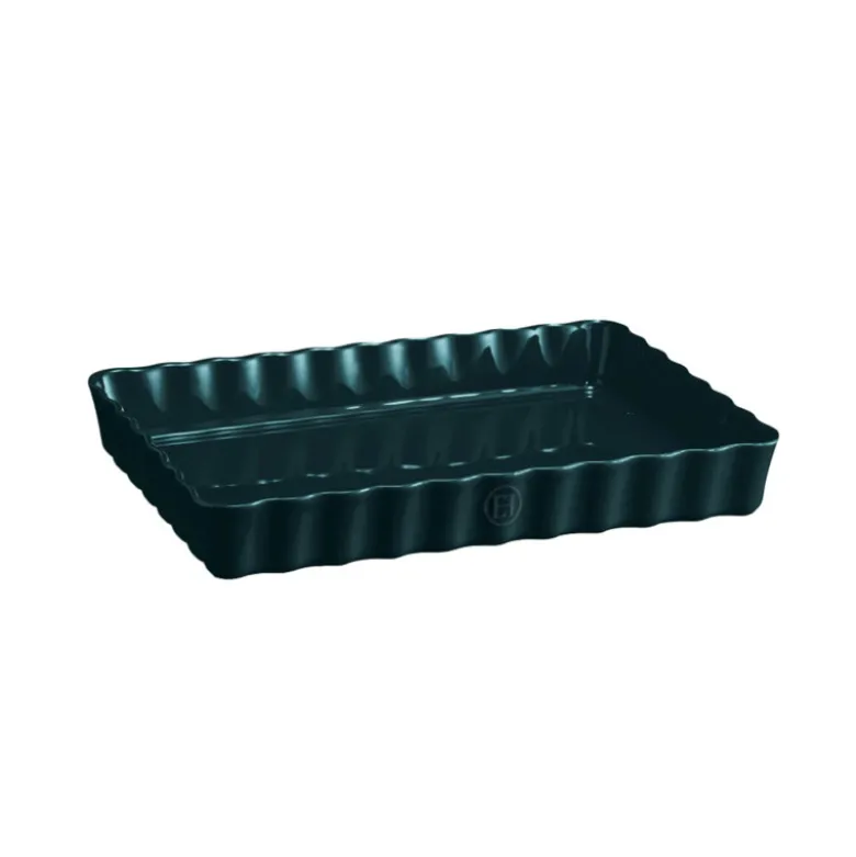 Moule à Tarte Rectangulaire en Céramique 33,5 x 24 cm Belle-Île - Emile Henry