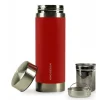 Mug infuseur isotherme 350ml LiberTea rouge - Yoko Design