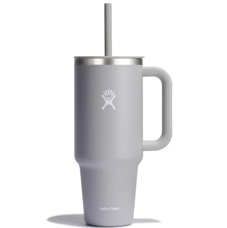 Mug tumbler 1180ml avec paille gris - Hydro Flask
