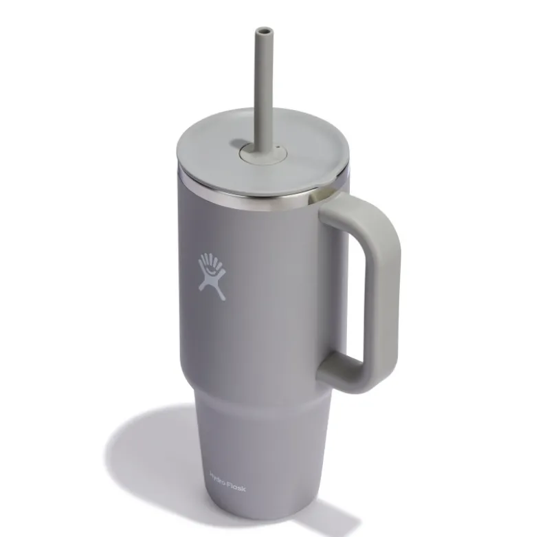 Mug tumbler 1180ml avec paille gris - Hydro Flask