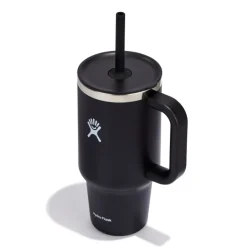 Mug tumbler 940ml avec paille noir - Hydro Flask