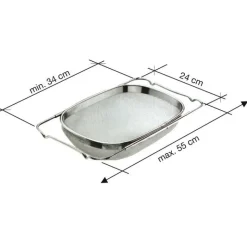 Passoire inox extensible