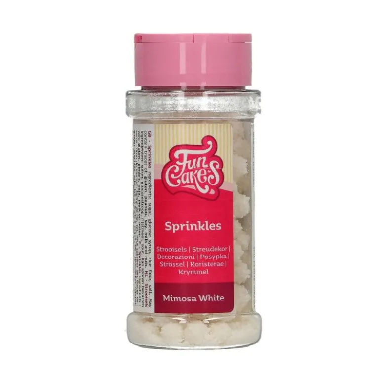Perles Mimosa Blanc 45g - FunCakes