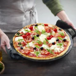 Pierre à Pizza Fusain 36 cm - Emile Henry