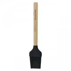 Pinceau silicone noir et bois - KitchenAid