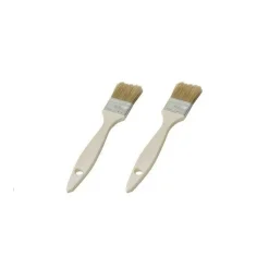 Pinceau soie manche bois x2 - De Buyer