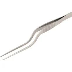 Pince à dresser inox courbée 16cm