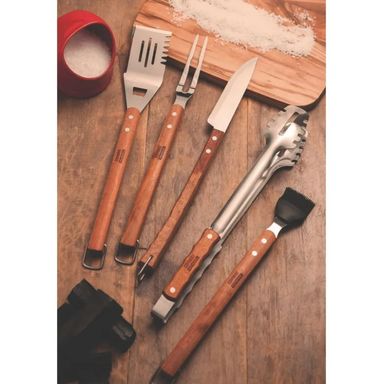 Pince pour Barbecue 48 cm Inox et Bois Churrasco - Tramontina