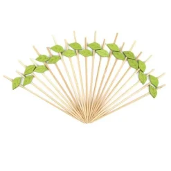 Pique apéritif fruits ou feuilles x20 - Cook Concept