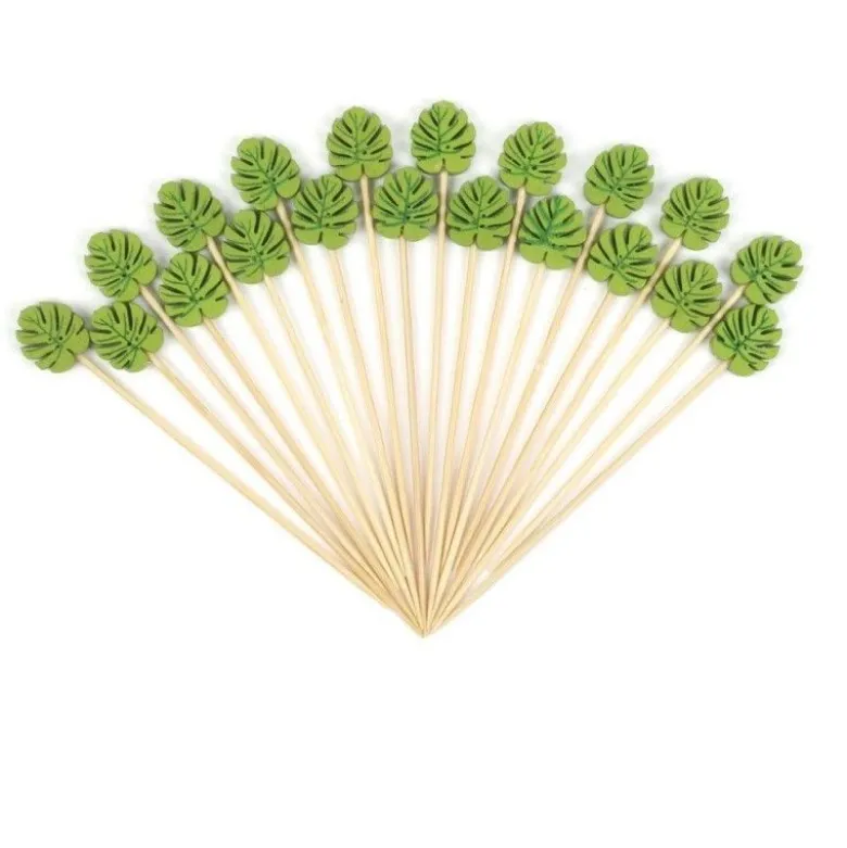 Pique apéritif fruits ou feuilles x20 - Cook Concept