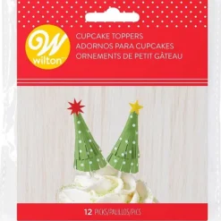 Pique décorative sapin x12 - Wilton