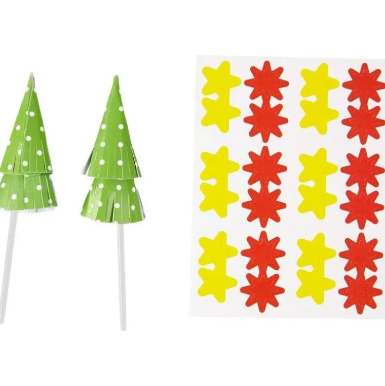 Pique décorative sapin x12 - Wilton