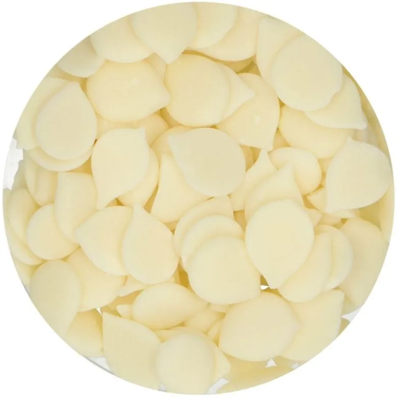 Pistoles Deco Melts blanche 250g - FunCakes