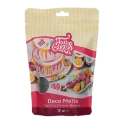 Pistoles Deco Melts noir 250g - FunCakes