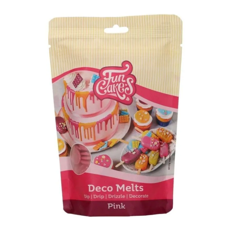 Pistoles Deco Melts roses - FunCakes