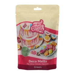 Pistoles Deco Melts verte - FunCakes