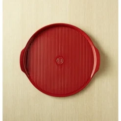Pizza Stone céramique rouge - Emile Henry