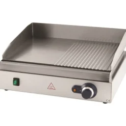 Plancha à snacker avec grill 55x38cm